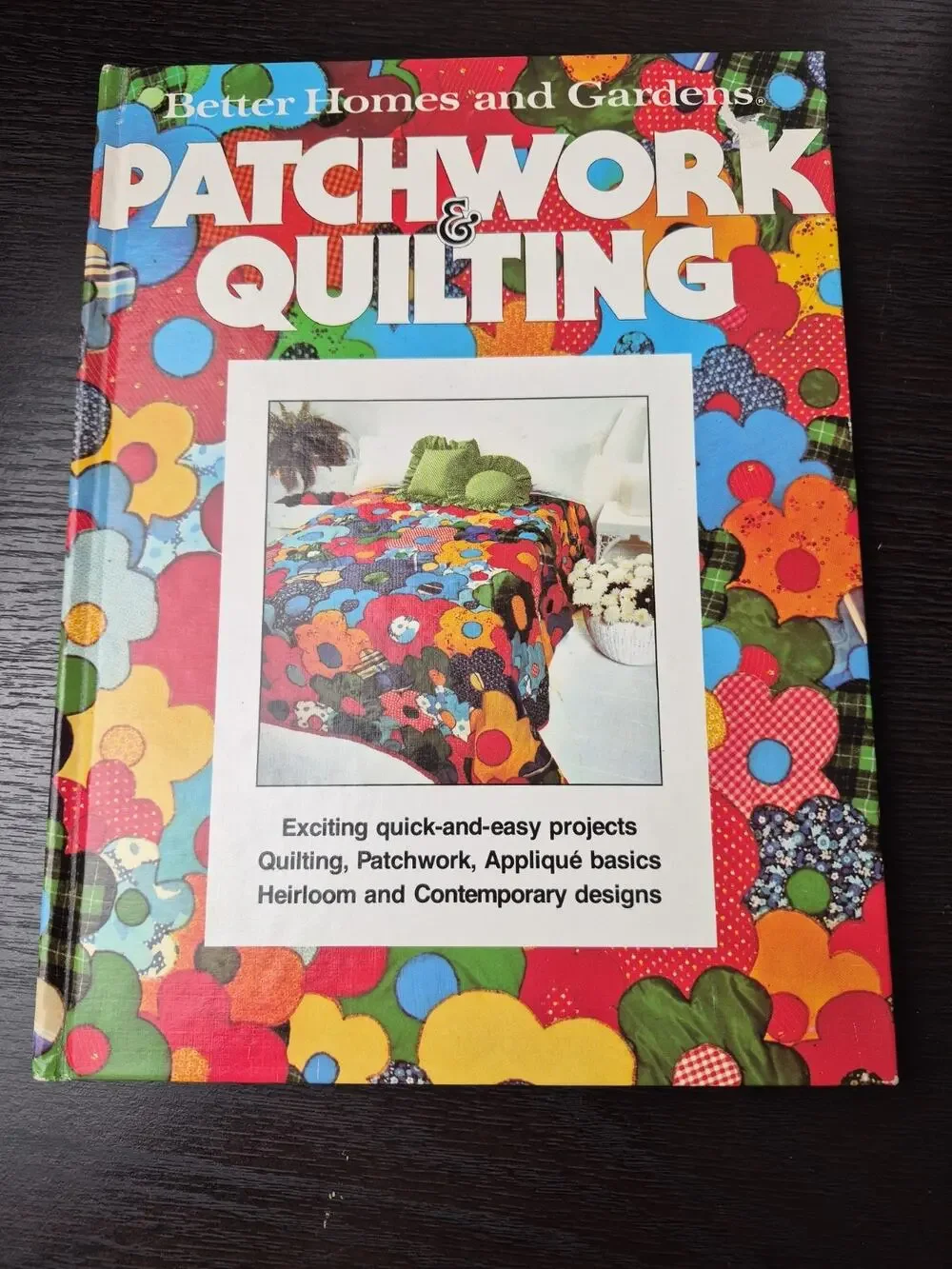 Better Homes And Gardens Patchwork & Quilting HC 1977 0-696-00175-6 Quilt Manual